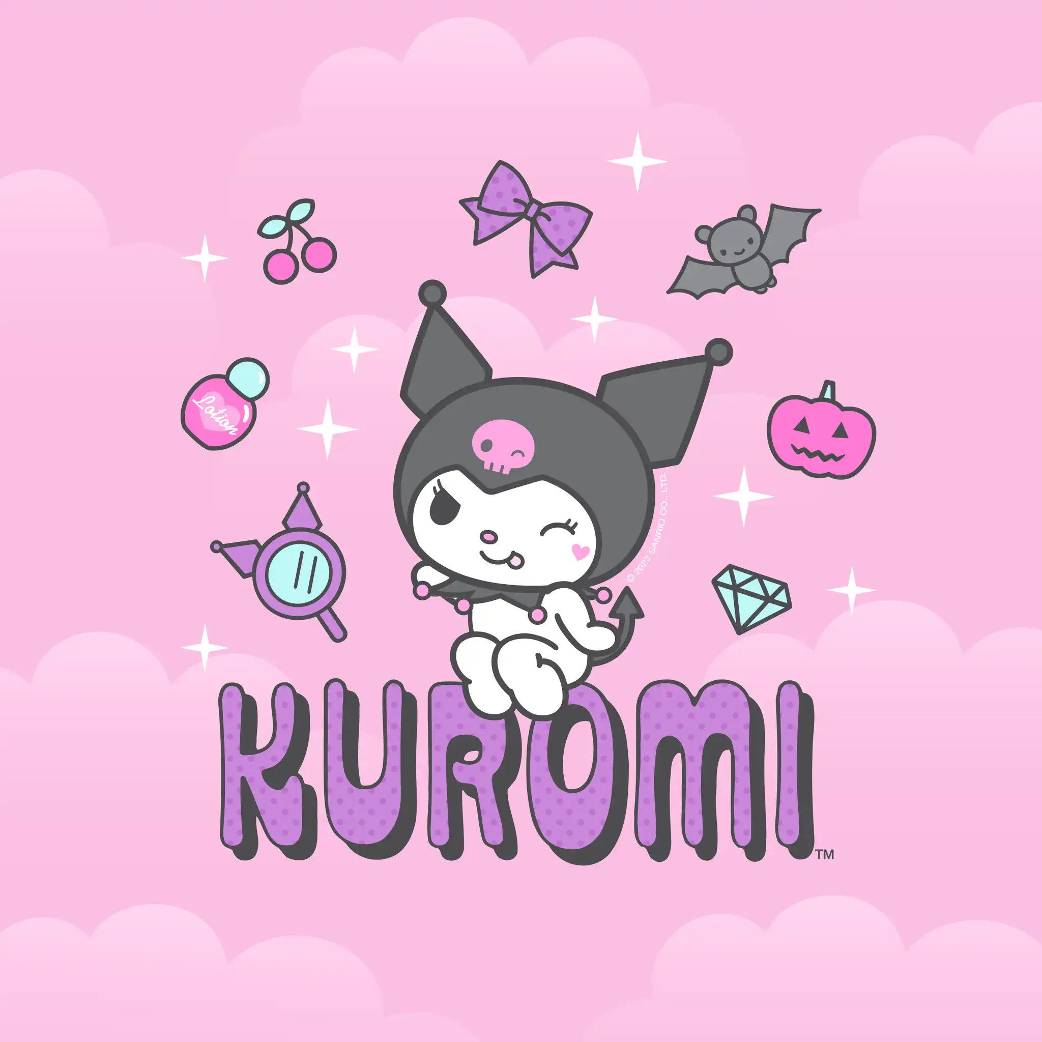 Photo fabuleuse de Kuromi de l'univers Sanrio